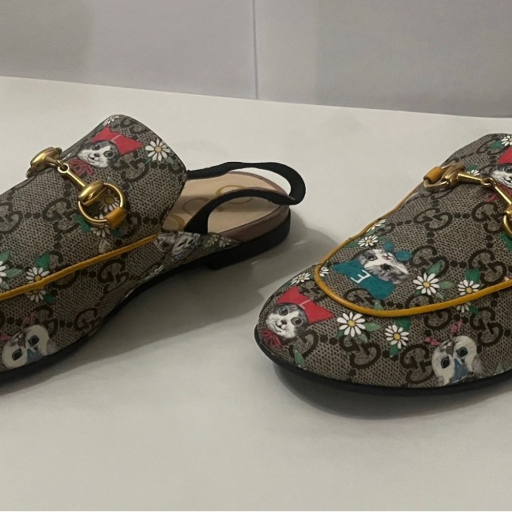 Gucci kids princetown slippers